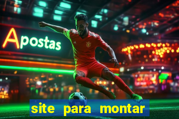 site para montar time de futebol